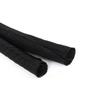 Queenbox Black 10ft 19mm Braided Cable Sleeve, Wrap Wire Organizer Holder Cord Hider Protector,Desktop Charging Cable Power Cord Management for Home Office car view 4