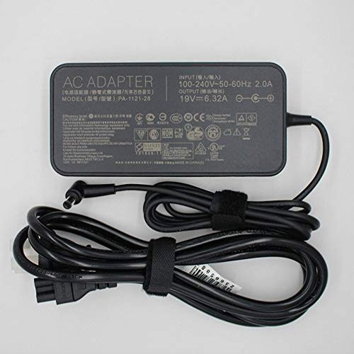 19V 6.32A 120W Laptop Ac Power Adapter for Asus N750 N500 G50 N53S N55 All-in-One PA-1121-28 Power Supply Cord