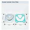 TUXING PCP 4500PSI 300BAR Double Cylinder Air Compressor Compressor Accessories V-shape Plate for Cylinder 1 piece view 2