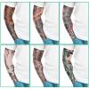 Geyoga 12 Pcs Tattoo Sleeves Fake Arm Sleeves Cover Realistic Soft Elasticity UV Protection for Men Women Working(One Size) view 4