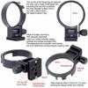 iShoot Metal Lens Collar Tripod Mount Ring Compatible with Nikon Z 50mm f/1.2 S, Lens Support Holder Bracket Bottom is Arca-Swiss Fit Quick Release Plate Dovetail Groove for Arca Type Ball Head Clamp view 3