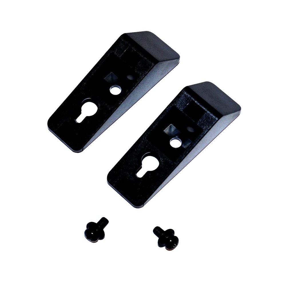 2X Black Wall Bracket Holder & 2X Screws Compatible with Sony Bar Speaker