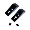 2X Black Wall Bracket Holder & 2X Screws Compatible with Sony Bar Speaker view 1