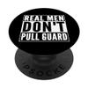 Funny Brazilian Jiu Jitsu BJJ MMA Fighter Don't Pull Guard PopSockets PopGrip: Swappable Grip for Phones & Tablets view 1