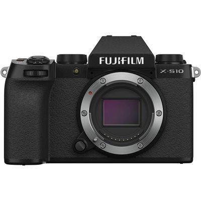 FUJIFILM X-S10 Mirrorless Camera (Body Only, Black)