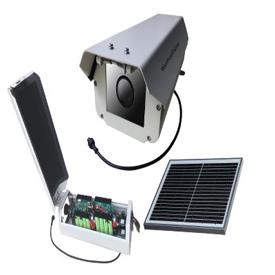 WenhuaVision Industrial 5.0MP Solar 4G Long Term Construction Time Lapse Camera Outdoor, Best time Lapse Camera for Plants, Parking Remote Monitoring. Super Star Night Vision WH_5M0FGSN_BSS16