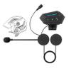 MACHSWON Frequency: 2.402GHz-2.480GHz with Microphone Bluetooth-Compatible Motorcycle Headset view 1