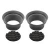 RECOIL SPB65 Foldable Silicone 6.5 Car Speaker Baffle Kits with Egg Crate Foam for Sound Quality Improvement and Speaker Protection Pair view 1