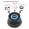 RECOIL SPB65 Foldable Silicone 6.5 Car Speaker Baffle Kits with Egg Crate Foam for Sound Quality Improvement and Speaker Protection Pair view 2