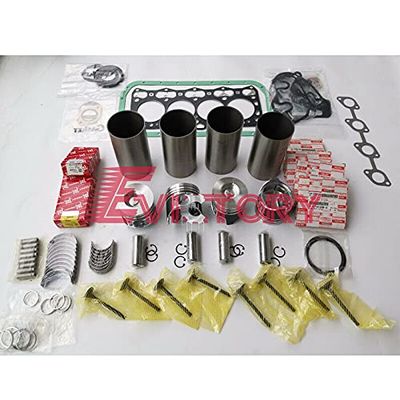 For Isuzu 4LE2 rebuild kit piston + ring liner gasket bearing valve kit