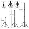 MOUNTDOG Softbox Lighting Kit, 2x19.7"x27.5" Photography Continuous Lighting System with 2pcs 85W 5700K E27 Socket LED Bulbs and Remote for Portrait Product Fashion Photography view 4