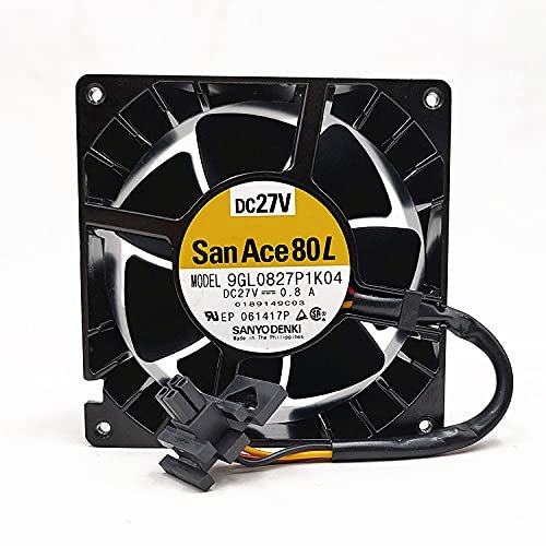9GL0827P1K04 27V 0.8A 8038 high Temperature Resistant Fan