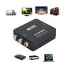 HD Video Converter, 1080P USB Powered AV to HD Video Converter for DVD/VCD and Game Consoles(Black) view 3