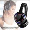 AYVVPII 10pcs Bundle Wireless Silent Disco LED Flashing Light Headphones with 1 Transmitter 500m Distance view 3