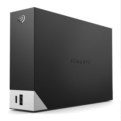 Seagate One Touch Hub 12TB External Hard Drive Desktop HDD USB-C and USB 3.0 port, for Computer Desktop Workstation PC Laptop Mac (STLC12000400)