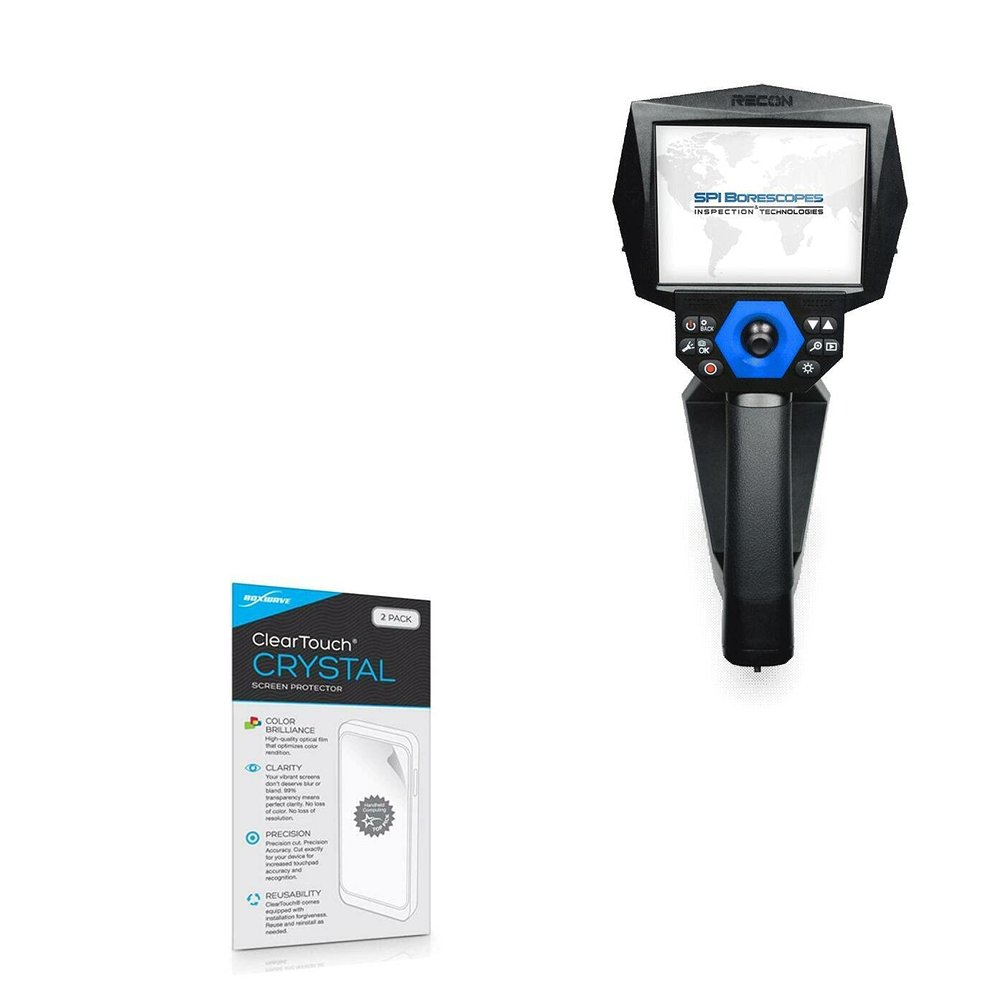 BoxWave Screen Protector Compatible with SPI Borescopes The Recon 2015 - ClearTouch Crystal (2-Pack), HD Film Skin - Shields from Scratches