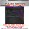 Decalrus - Protective Decal Skin Sticker for Asus ROG Strix Scar 17 G733 (17.3" Screen) case Cover wrap ASrogStrixG733_17-135 view 2