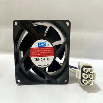 DAZB0838RCM 13.6V 0.17A 8038 4-Wire Refrigerator Cooling Fan