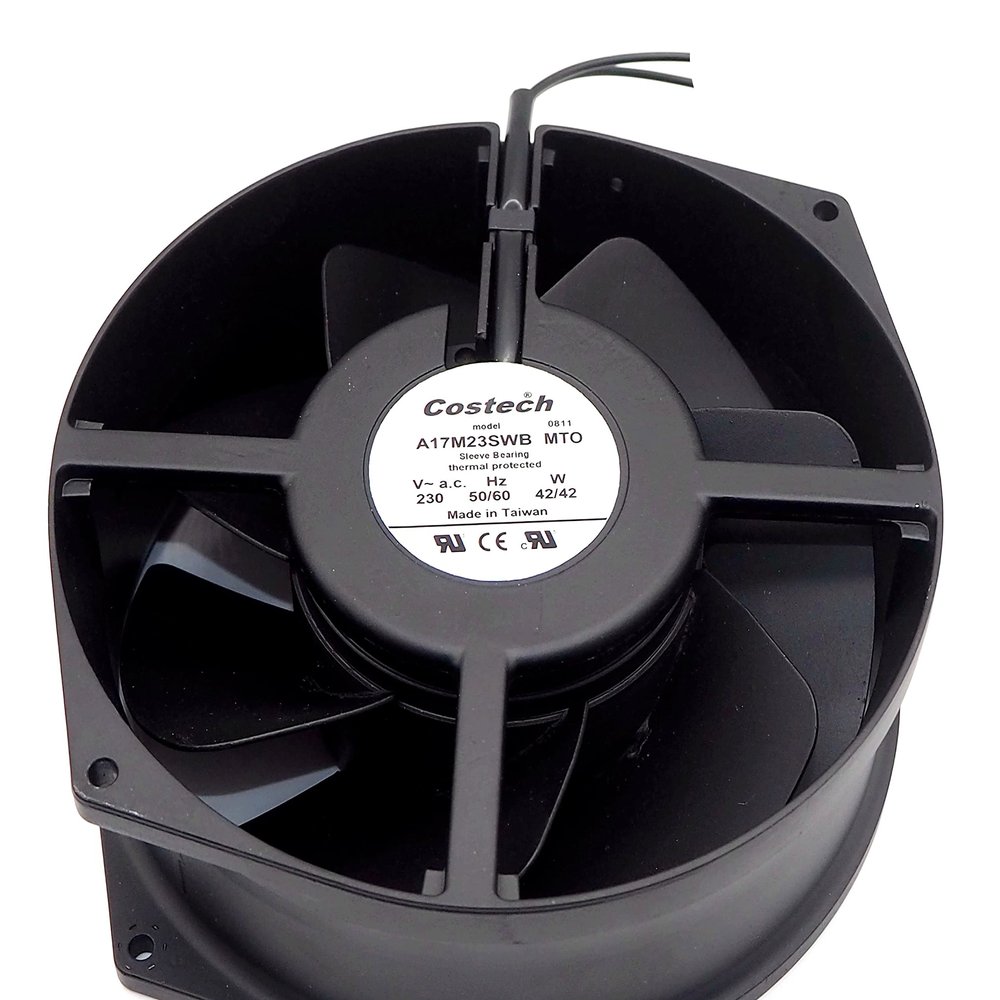 A17T23SWB MTO Costech 230V 172mm Fan, 230V 42W high Temperature AC Fan