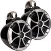 Wet Sounds ICON8B-FC Black 8" Tower Speakers with Stainless Fixed Clamps HTX2 Amplifier view 2
