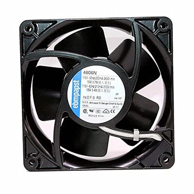4606N Fan for 4606N 115Vac 19/18W 12012038mm Fan