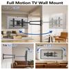 FORGING MOUNT Long Arm Corner TV Wall Mount for 32-75 inch TVs,Single Stud Full Motion Articulating TV Mount Bracket with 33 Extension, Swivel Tilt, Max VESA 600x400mm, Holds up to 100 lbs view 2