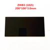 100 * 200 * 3.0mm ZWB3 UG5 U-330 253.7 254nm UV Filter for DNA nucleic Acid Analyzer Ultraviolet Pass Glass Visible Light Cut view 2