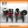For KUBOTA V2003M V2003DI V2003 V2003-T engine rebuild overhaul repair kit piston ring head gasket bearing (2 types piston as pictures) view 3