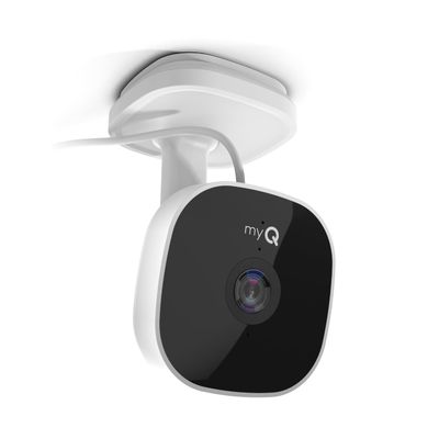 myQ Smart Garage Security Camera  1080p HD Video, Night Vision, Motion Detection, Magnetic, Wi-Fi, Two-Way Audio, Smartphone Control