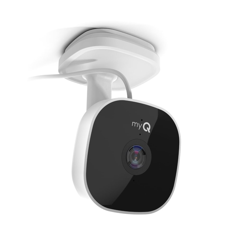 myQ Smart Garage Security Camera  1080p HD Video, Night Vision, Motion Detection, Magnetic, Wi-Fi, Two-Way Audio, Smartphone Control