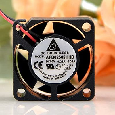 AFB02505HHB Delta 5V 0.23A 2515 2-Wire Cooling Fan