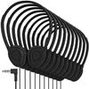 Maeline Bulk Headphones with 3.5 mm Headphone Plug - 30 Pack - Black view 1