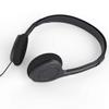 Maeline Bulk Headphones with 3.5 mm Headphone Plug - 30 Pack - Black view 4