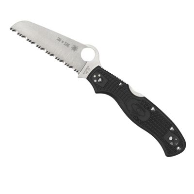 Spyderco Rescue 3 Folding Pocket Knife with 3.5" VG-10 Steel Blade and FRN Handle - EDC Knife for Men and Women, Perfect for Hunting, Tactical, Camping, Survival, Hiking - SpyderEdge - C14FSBKRD3