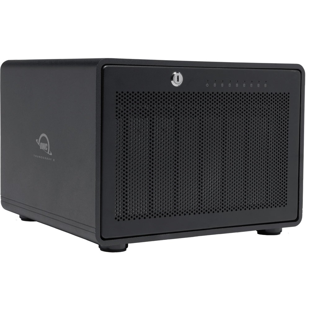 OWC ThunderBay 8 0TB Eight-Bay Thunderbolt 40Gb/s RAID 5 Storage Enclosure