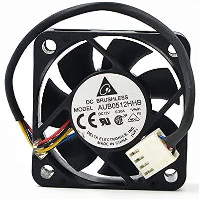 AUB0512HHB Delta 12V 0.20A 5015 4-Wire Temperature Control Cooling Fan