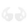5Pairs Earmold Earpiece White Silicone Air Duct Earplug Soft Comfortable Wear for Walkie Talkie Earbud Replacement Soft Silicone Gel Earplug for Two Way Radio Headset(L) view 1