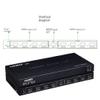 4K 60hz 1x8 HDMI Splitter 1 in 2 4 6 8 Output 1x2 1x4 HDMI Splitter HDMI 2.0 Video Converter 1080P for PS4 PC DVD to TV Monitors (1X8 Splitter) view 4