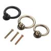 YUNSI Creative Handles 1pc Vintage Cabinet Furniture Ring Pull Handle Knob Zinc Alloy Drawer Ring Pull Kitchen Cupboard Closet Door Handles 35/40mm Hardware Handle(A 35MM) view 3
