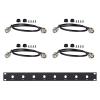 Phenyx Pro BNC Antenna Kit, Four BNC Connecting Cables 50cm/1.6FT for Front-Mounting Antennas, Compatible with Full-Rack Wireless Systems (ANTK-FR4A) view 1