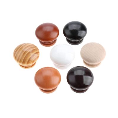 YUNSI Creative Handles 5pcs Wood Cabinet Drawer Wardrobe Knobs Wooden Furniture Handles Cabinet Knobs and Handles Kitchen Door Pulls Furniture Hardware Hardware Handle(D)