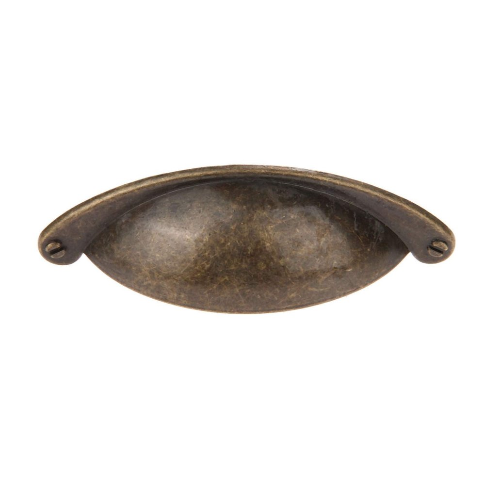 YUNSI Creative Handles 1pc 102x26mm Antique Brass Shell Pull Handle Vintage Furniture Handle Kitchen Drawer Cabinet Door Handle Furniture Cupboard Knob Hardware Handle(A)