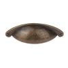YUNSI Creative Handles 1pc 102x26mm Antique Brass Shell Pull Handle Vintage Furniture Handle Kitchen Drawer Cabinet Door Handle Furniture Cupboard Knob Hardware Handle(A) view 1