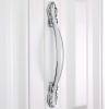YUNSI Creative Handles 1pc European Zinc Alloy Cabinet Handles Wadrobe Door Pulls Drawer Knobs Kitchen Cupboard Furniture Handle Hardware 64/96/128mm Hardware Handle(White 128mm) view 2