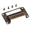 YUNSI Creative Handles 1pc 66x39mm Antique Furniture Cupboard Shell Label Tag Pull Handle Card Holder Kitchen Drawer Cabinet Handle Knob Bronze/Silver Hardware Handle(Antique Bronze) view 1