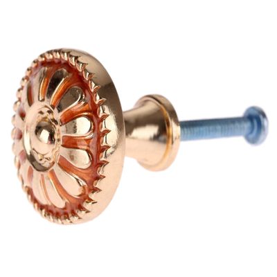 YUNSI Creative Handles Zinc Alloy Furniture Cabinet Knobs and Handles Door Cupboard Handles Drawer Wardrobe Kitchen Door Pull Knob Furniture Fittings Hardware Handle(B Large)