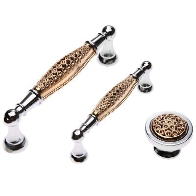 YUNSI Creative Handles 1pc 96/128mm Furniture Handles with Diamond Cabinet Knobs and Handles Wardrobe Door Pulls Dresser Drawer Kitchen Cupboard Handle Hardware Handle(128mm)