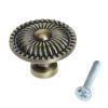 YUNSI Creative Handles 1pc Single Hole/96mm Antique Cupboard Cabinet Door Furniture Pull Handle Zinc Alloy Kitchen Handles and Knobs Modern Drawer Knob Hardware Handle(B) view 3
