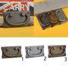 YUNSI Creative Handles Retro Cabinet Knobs Drawer Door Bin Wardrobe Drop Ring Pulls Handle Hardware Handle(3) view 2