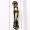 YUNSI Creative Handles 1pc European Zinc Alloy Cabinet Handles Wadrobe Door Pulls Drawer Knobs Kitchen Cupboard Furniture Handle Hardware 64/96/128mm Hardware Handle(Green 64mm) view 2